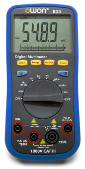 Мультиметр цифровой OWON B33+ с bluetooth